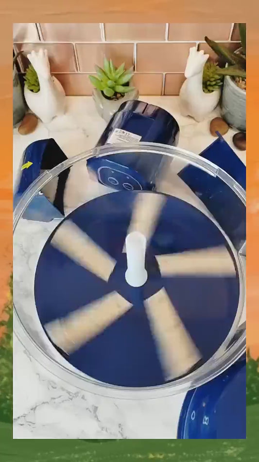 Electric Fruit & Grape Separator Machine – Automatic Cherry Tomato & Grape Stem Remover